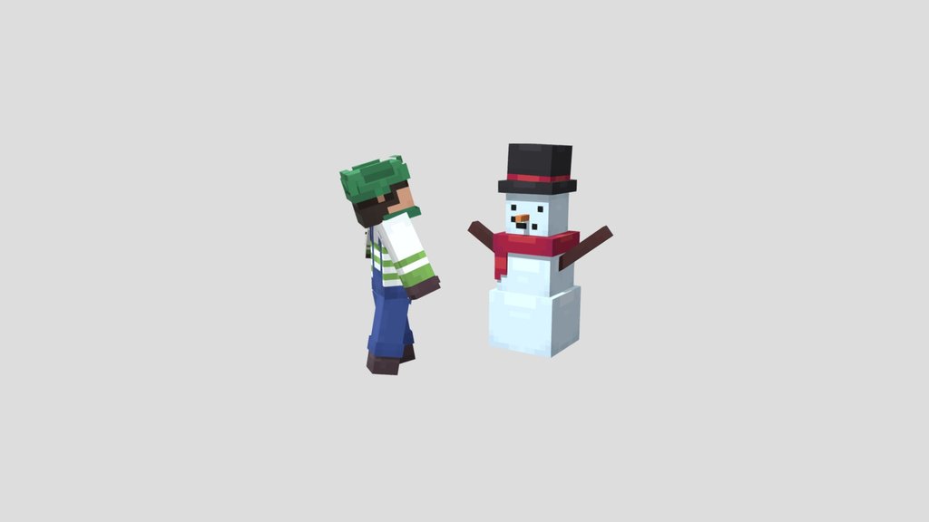 [MINECRAFT] snowman