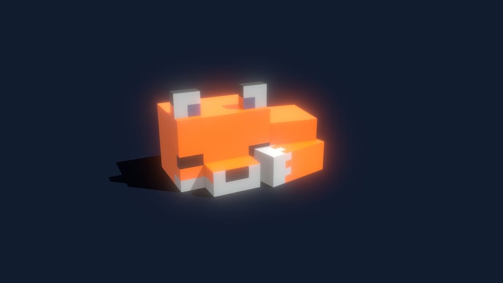 Minecraft fox lamp