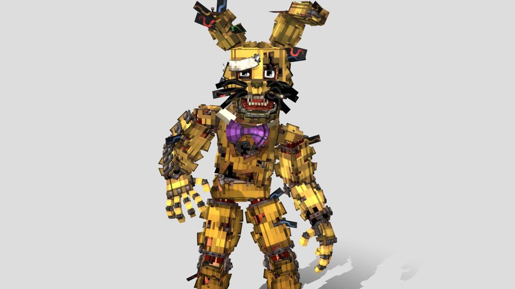 Anima Springtrap V2 by HystericalPanda