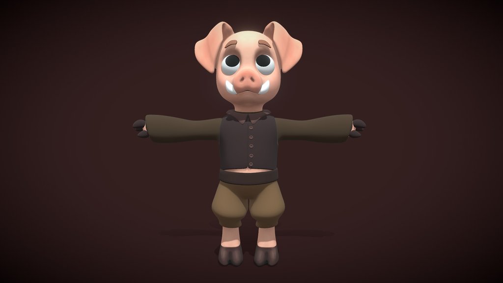 Piglin boy rig