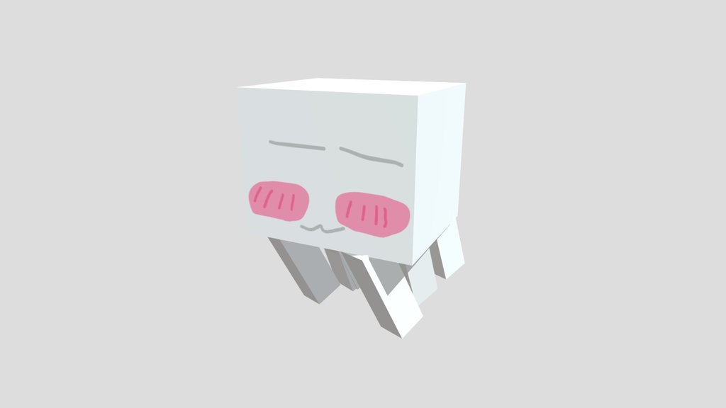 Kawaii Ghast Minecraft