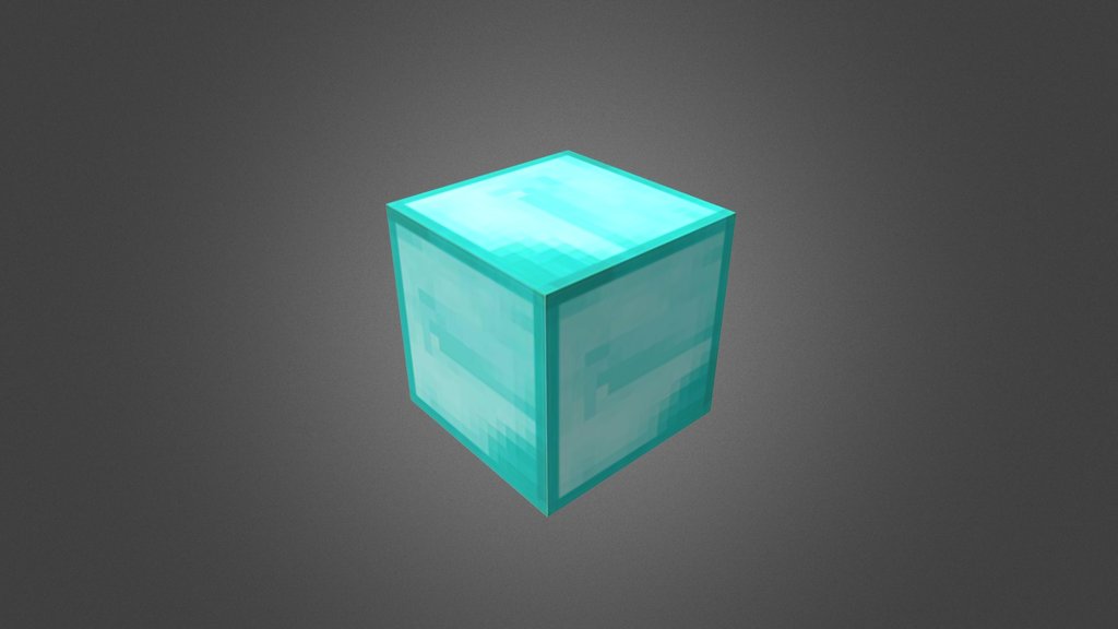 Minecraft Diamond Block