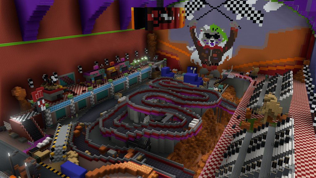CuppaTeaExe's Minecraft Fnaf Sb RoxyRaceway
