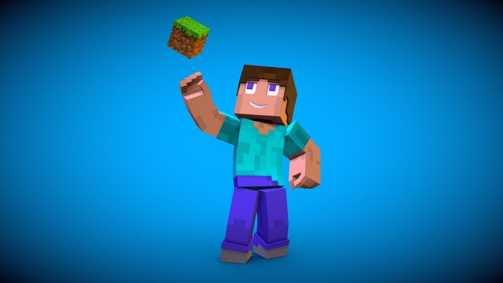 Minecraft Steve Character