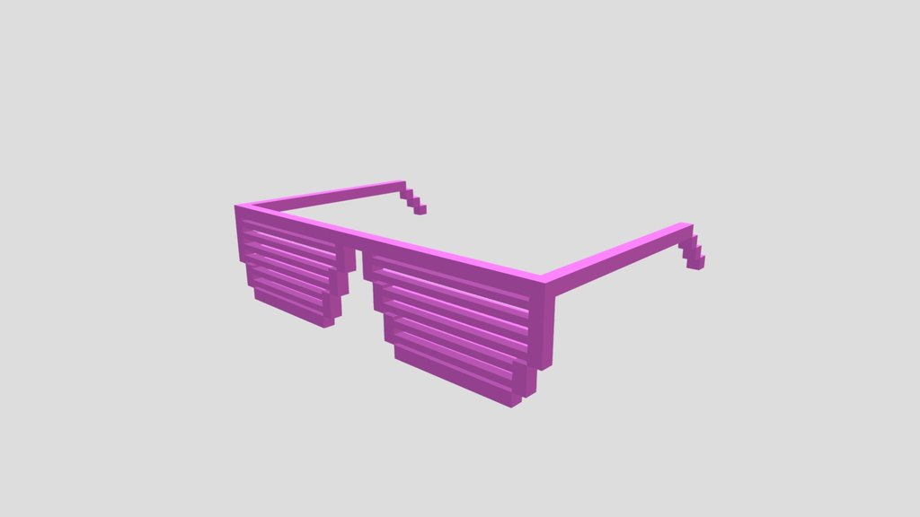 [Minecraft]Shutter Shades-Stylized Party Glasses