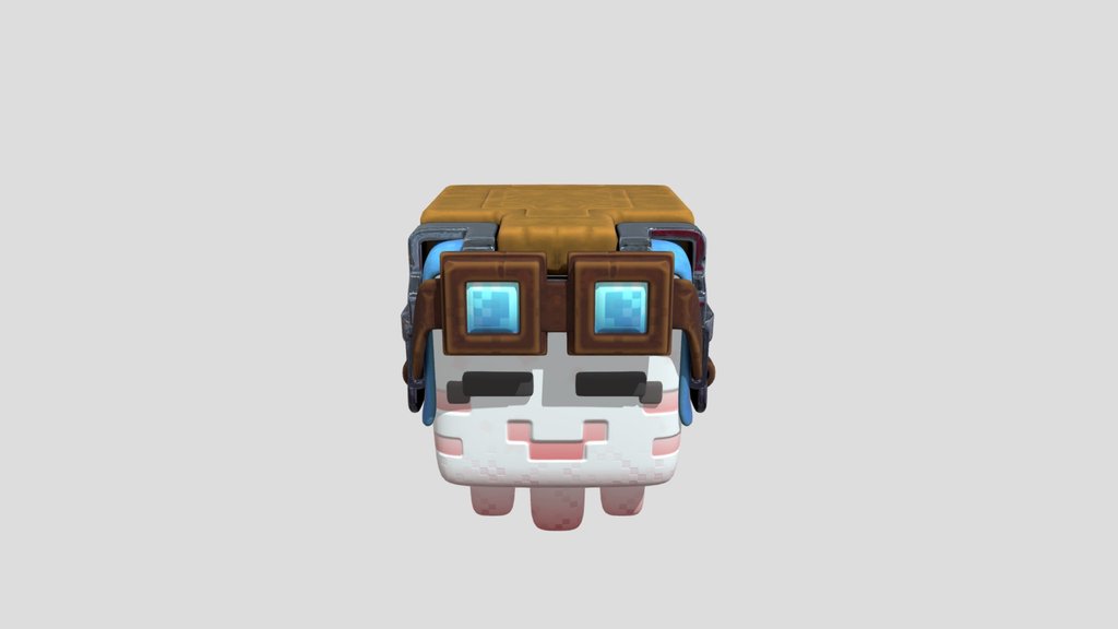 realistic Happy Ghast