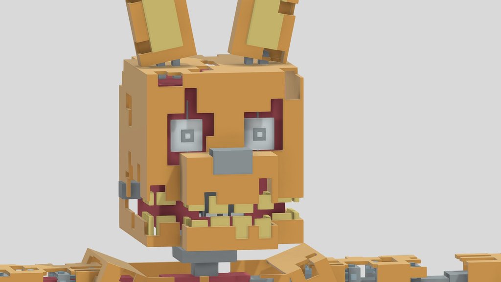 FNaF Springtrap/springbonnie Minecraft