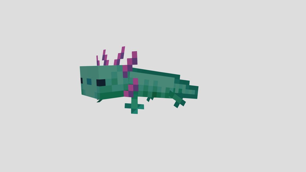 minecraft green axolotl
