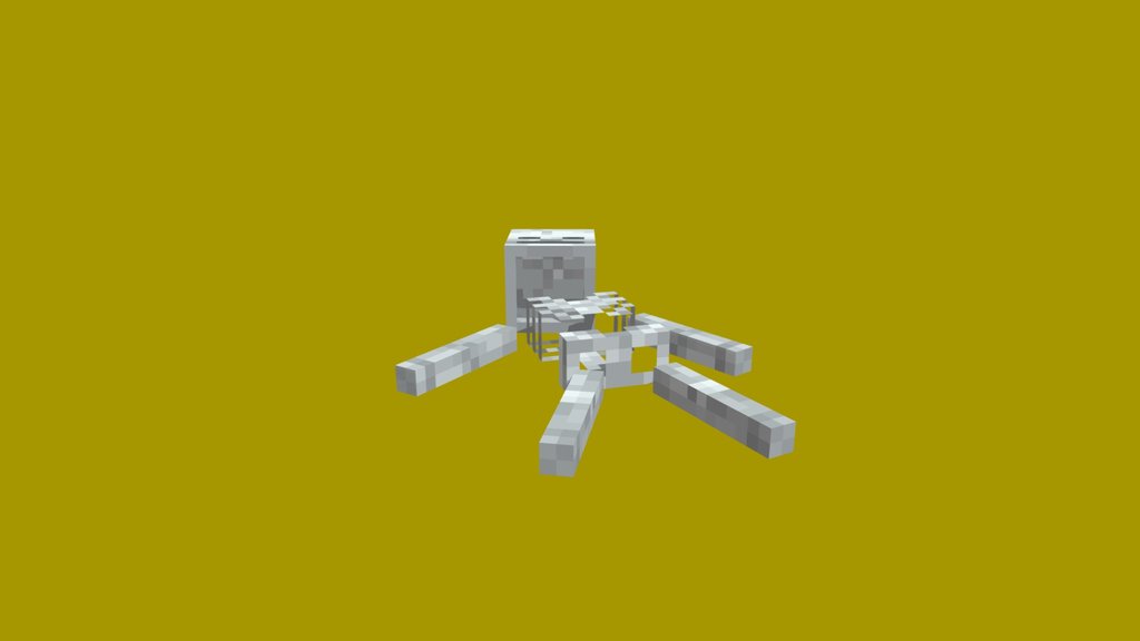 {Minecraft} Fallen Dead Skeleton