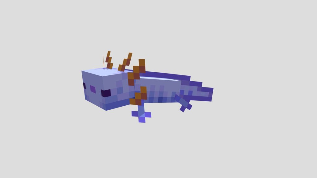 blue axolotl