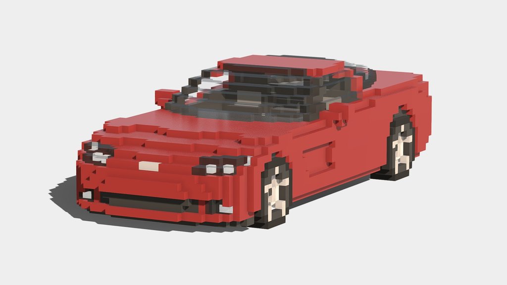 Chevrolet Corvette C6 | Voxel