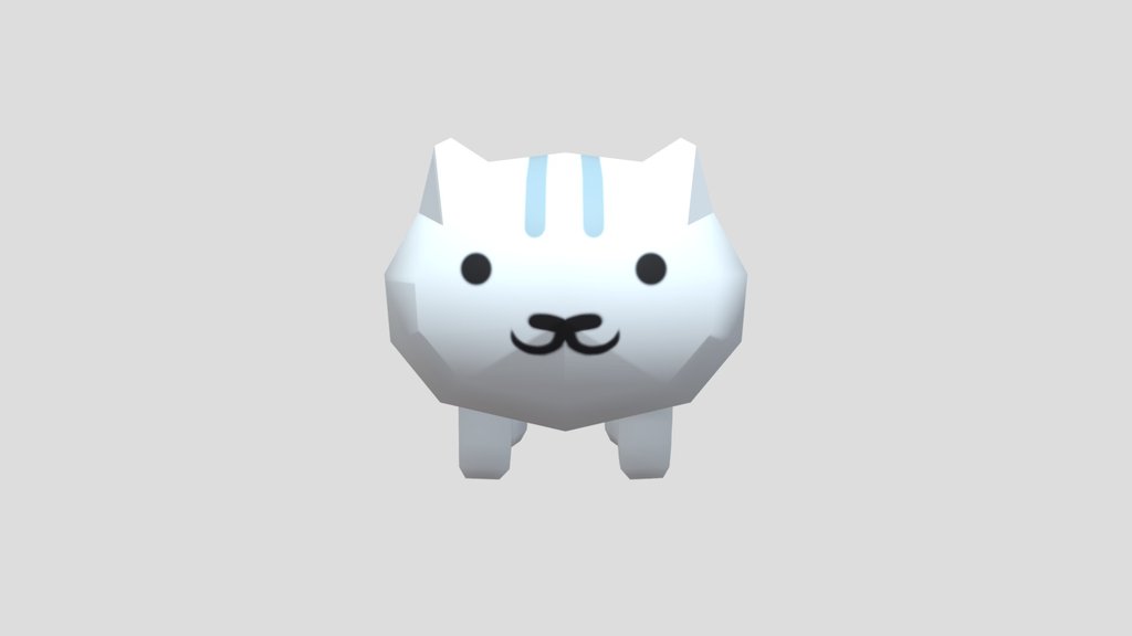 Neko Atsume White Cat