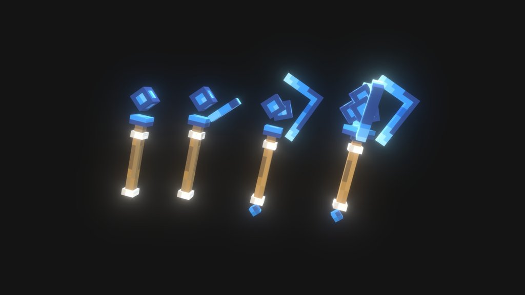 mana wands - Blockbench