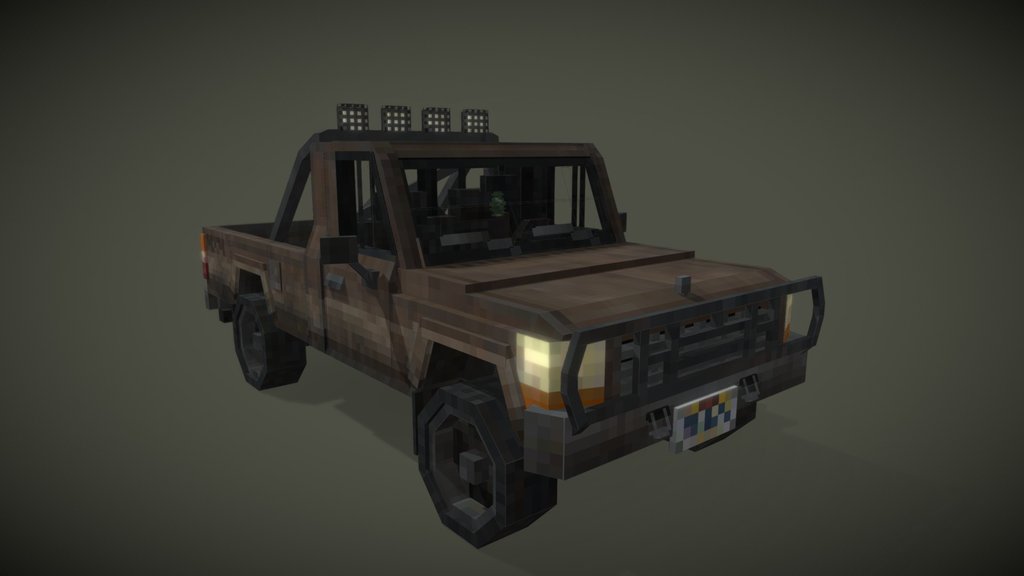 Pickup (animated) (very old model)