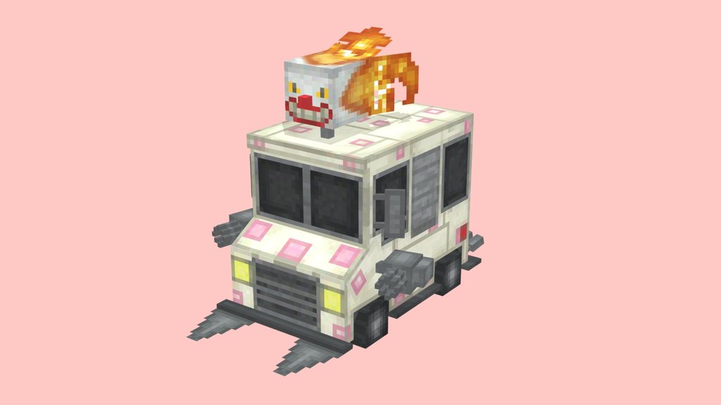 Sweet Tooth in Minecraft style