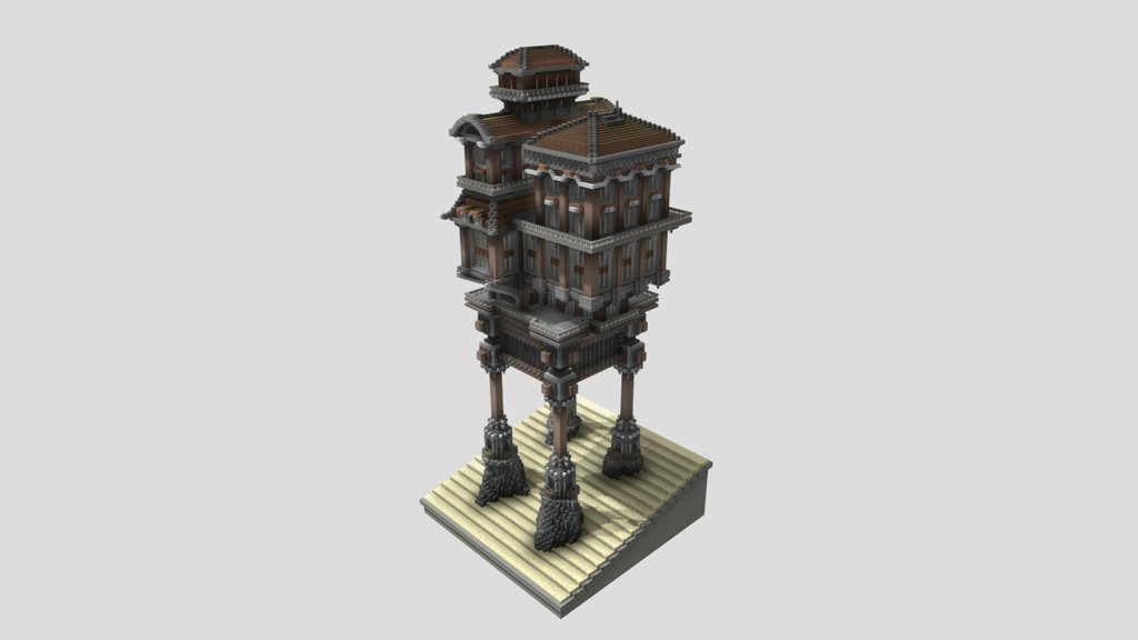 Stilt building