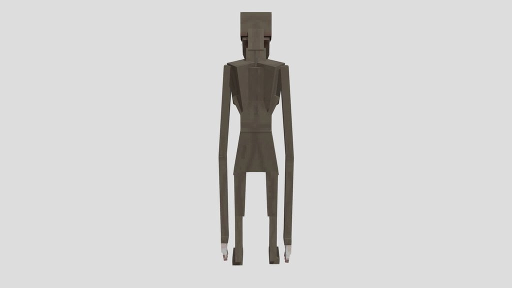 Cave Dweller Minecraft 3D model