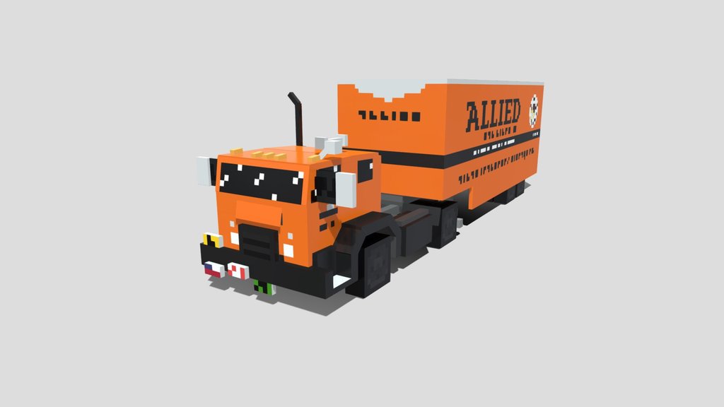 Allied Van Lines 1955 White 3000