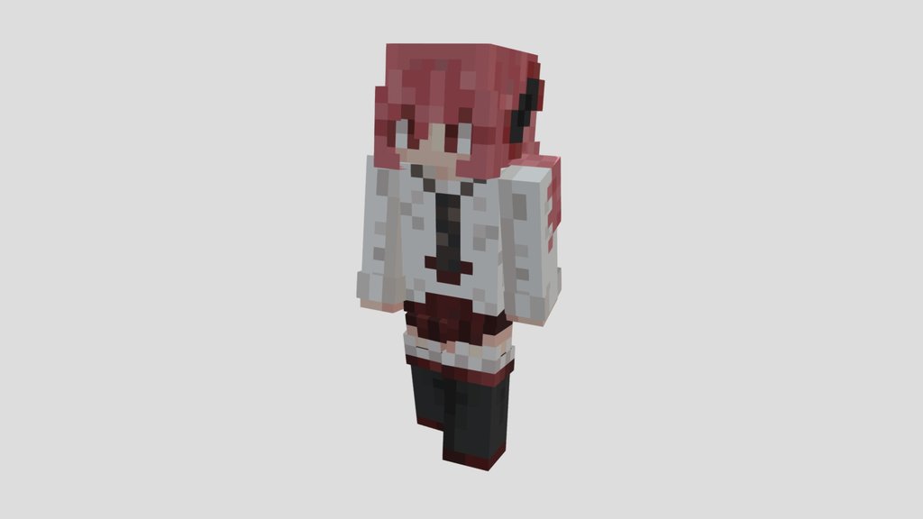 Kotori Itsuka - Date A Live Minecraft Skin