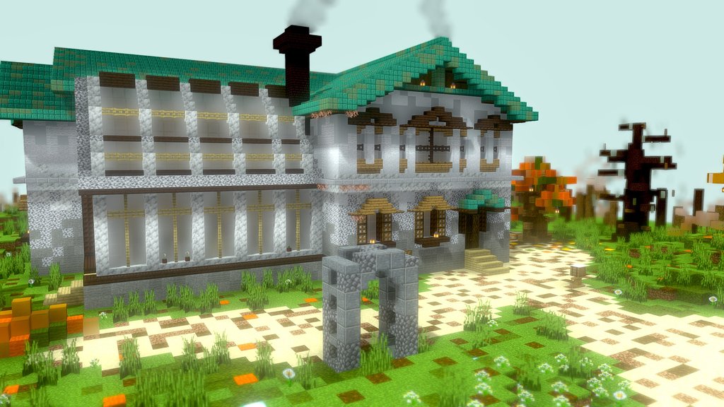 Minecraft Modern House Map