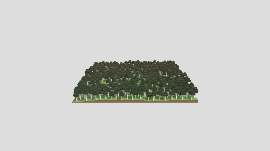 CreeperCoastal's Birch Forest Minecraft map