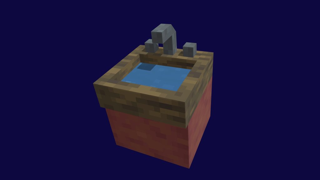 {Minecraft} Mangrove Kitchen Sink