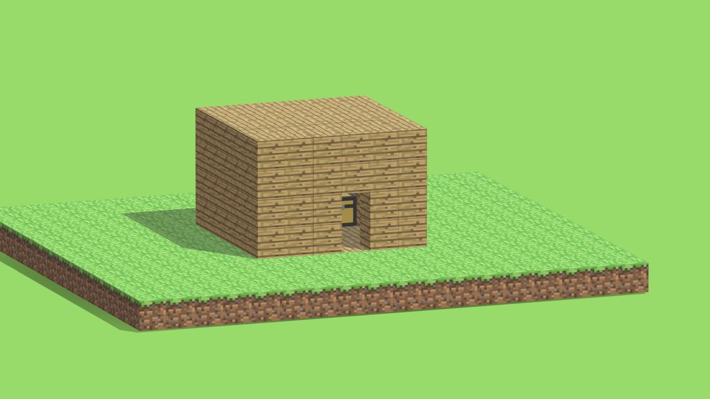Minecraft noob house