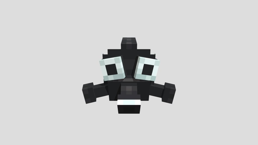 QSMP Gas Mask 3D Model