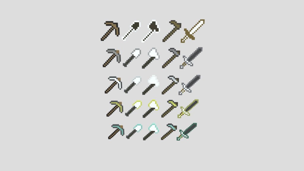 Minecraft Weapon Pack