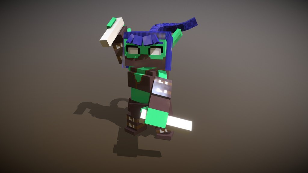 Stealth Elf Minecraft Model