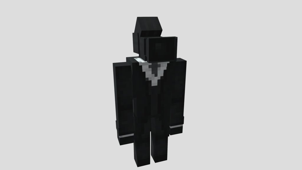 Big Camera Man icev minecraft