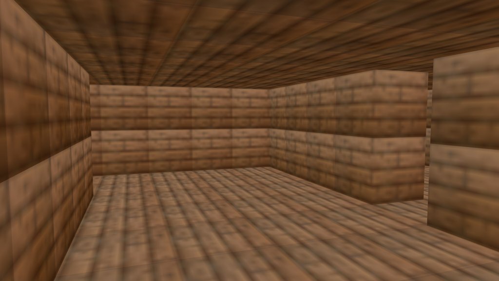 Minecraft Wood Bunker Empty
