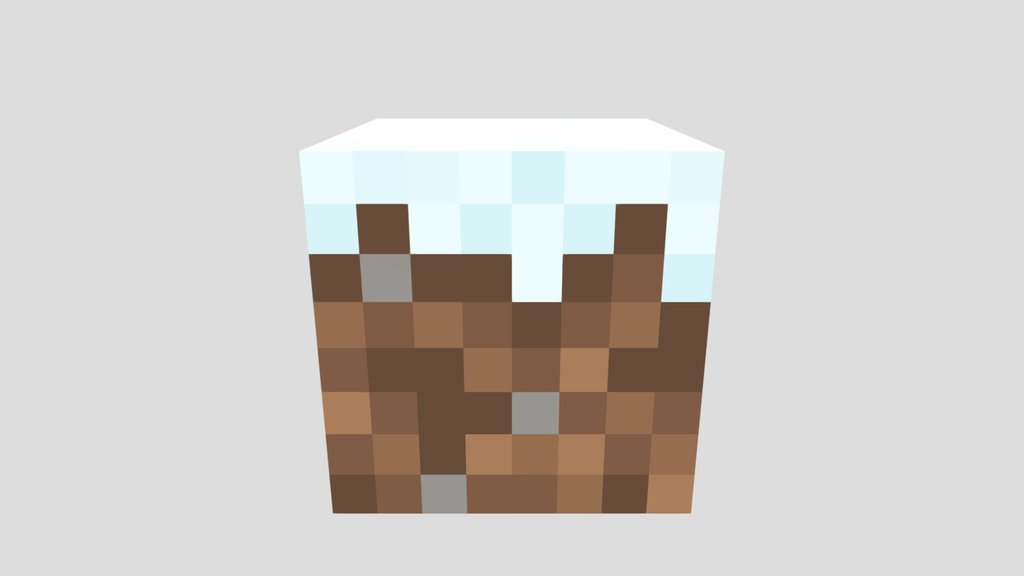 Minecraft Snowy Logo Alternative