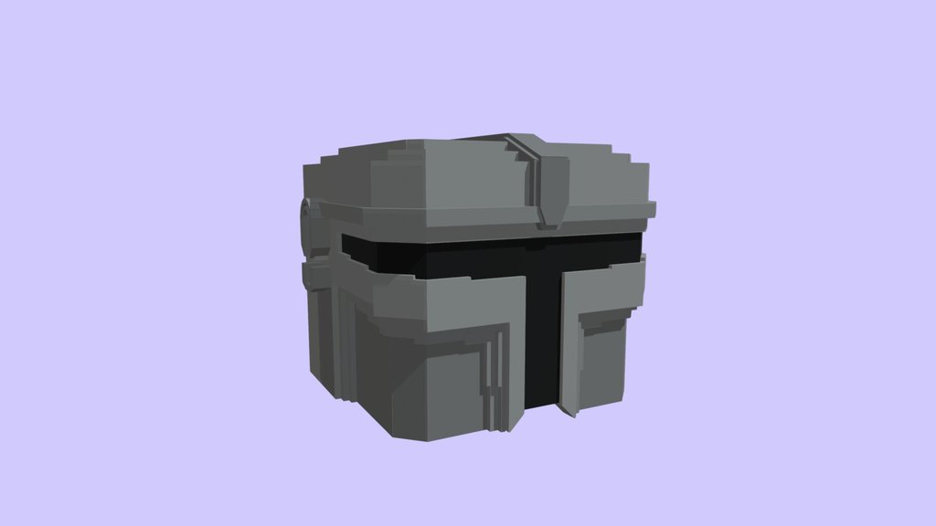 The Mandalorian Helmet