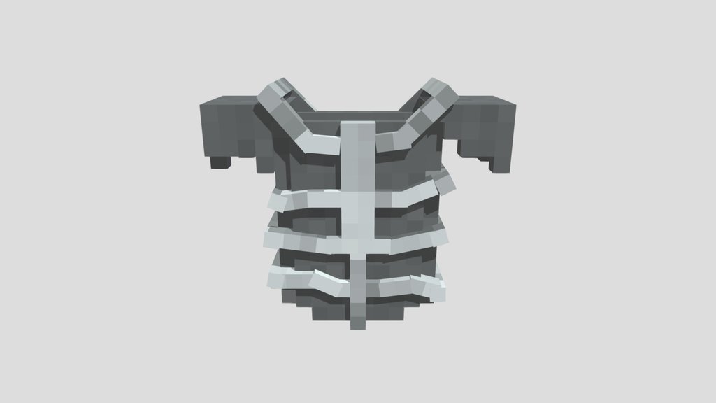 Dragon chestplate for Minecraft armor
