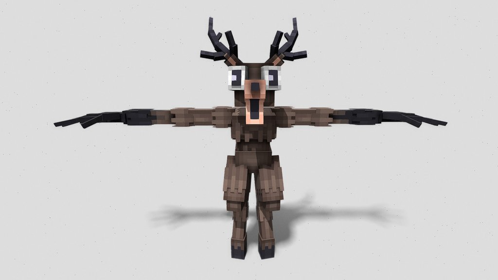 Deer 99 nights in the forest Minecraft