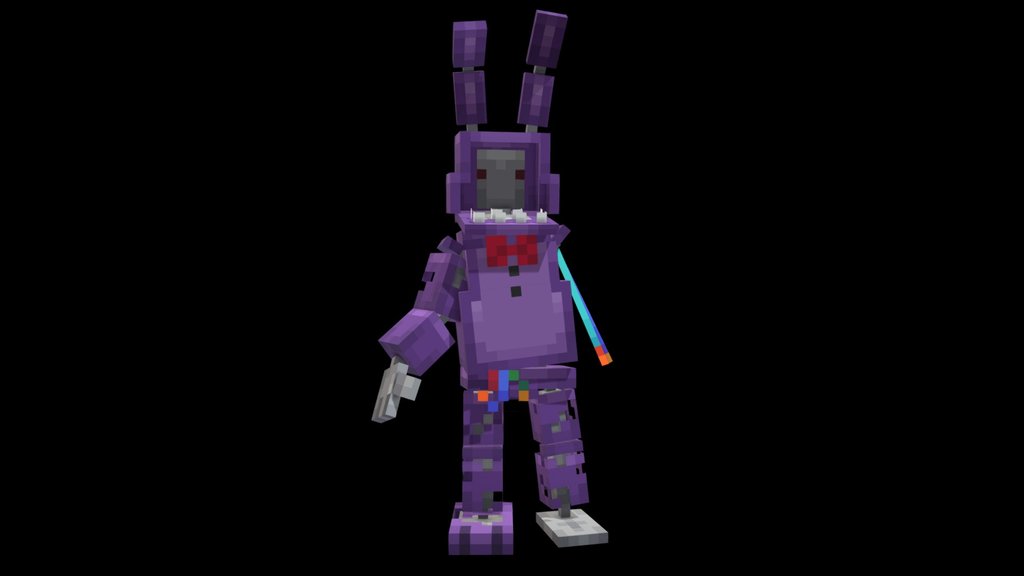 Withered Bonnie by Finchy (Rigged)