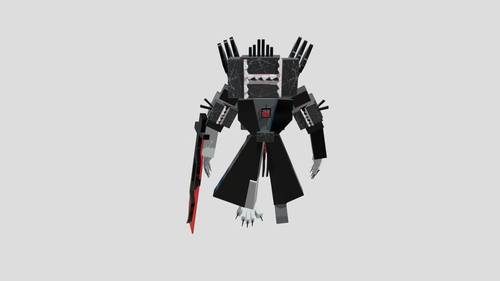 Zombie Titan Tv Man Monsterup