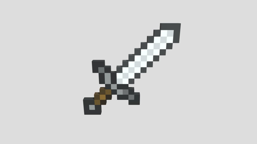 Minecraft Iron Sword