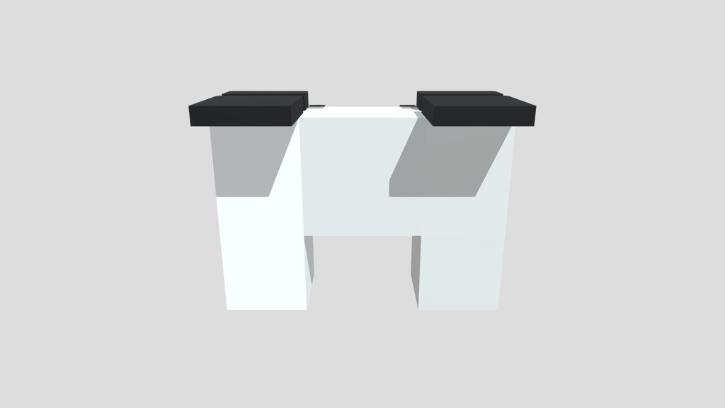 White Minecraft Blocky Ps4 Controller