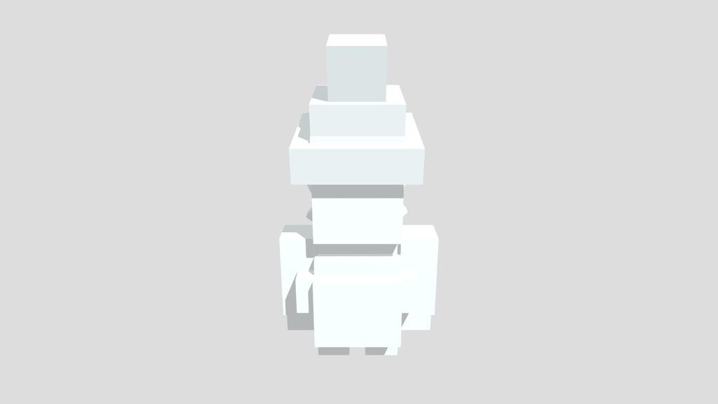 SANTA Claus 3D Model For Minecraft