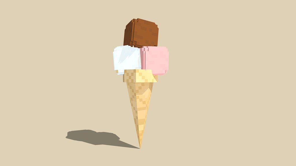 Triple Scoops Ice Cream