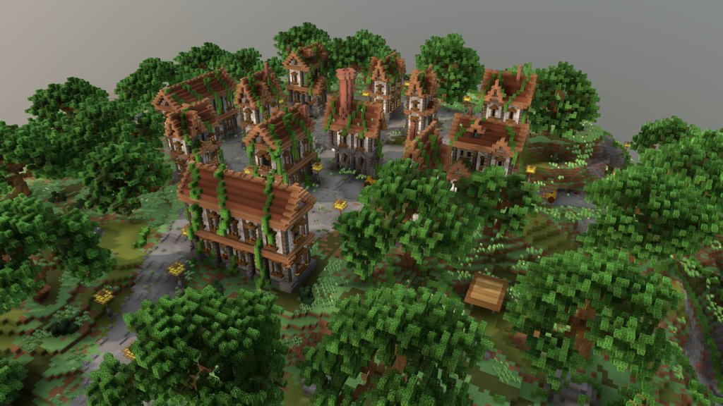 KitPvP Map ~ Abandoned Town