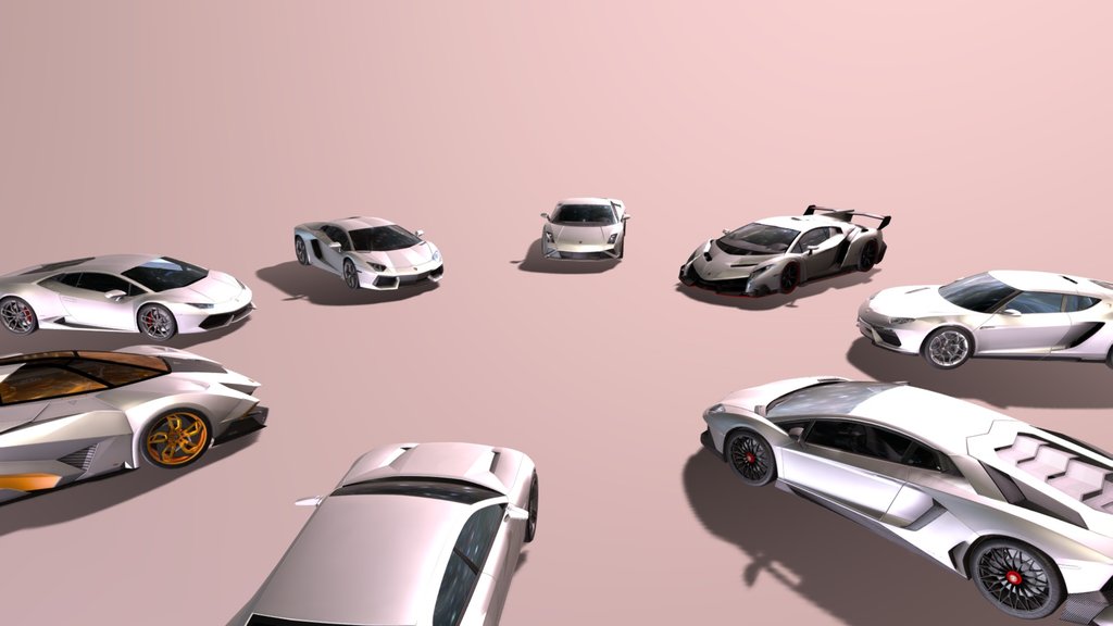 Asphalt 8 - All Lamborghinis