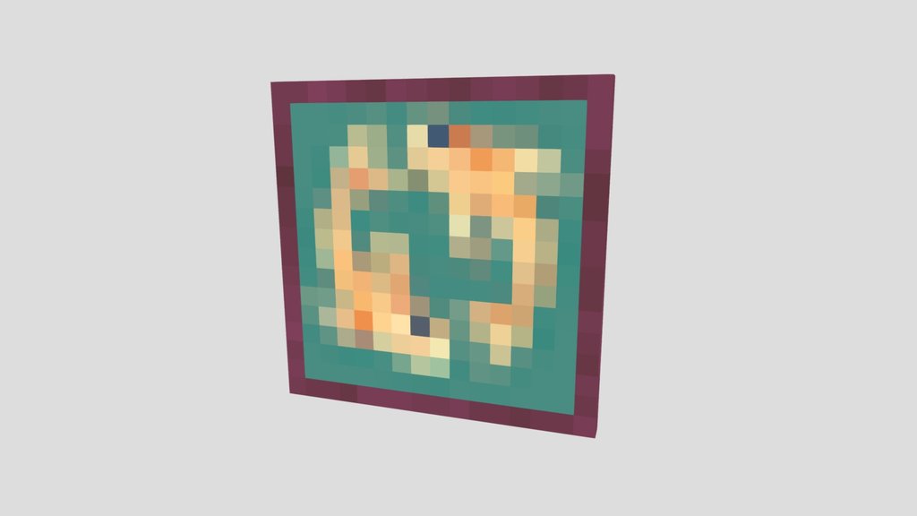 Spinning Koi Fish (Minecraft Painting)