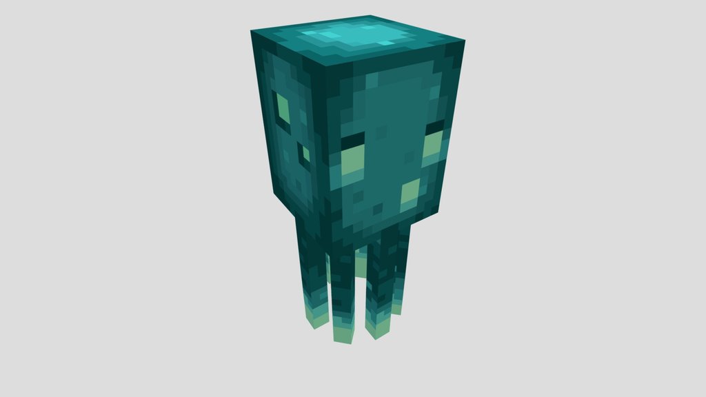 Minecraft Glowing Squid