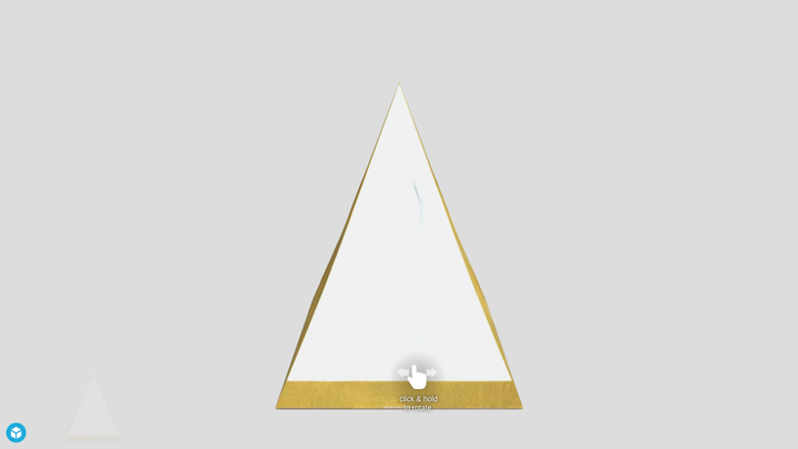 Golden Pyramid - Tripo AI vs Meshy vs SupaVoxel