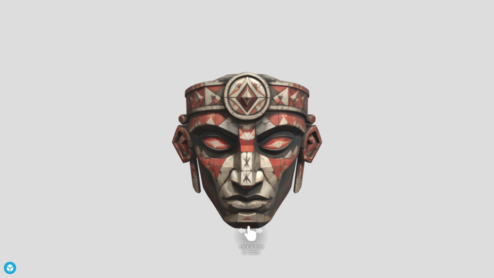 Tribal Stone Mask - Tripo 3D vs SupaVoxel
