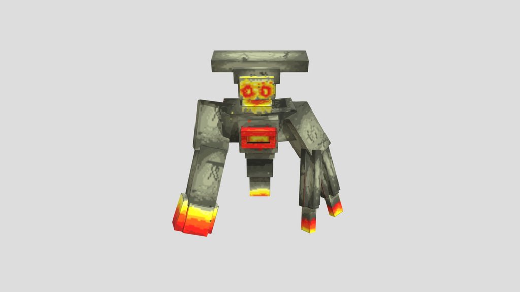 Stone golem with textures ☝️