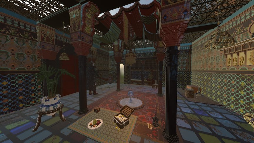 Zabiyah - Sketchfab Minecraft Mystery Contest
